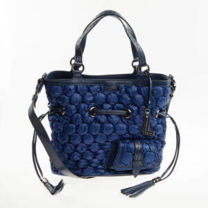 Lancel - Blaue Leder-Umhängetasche