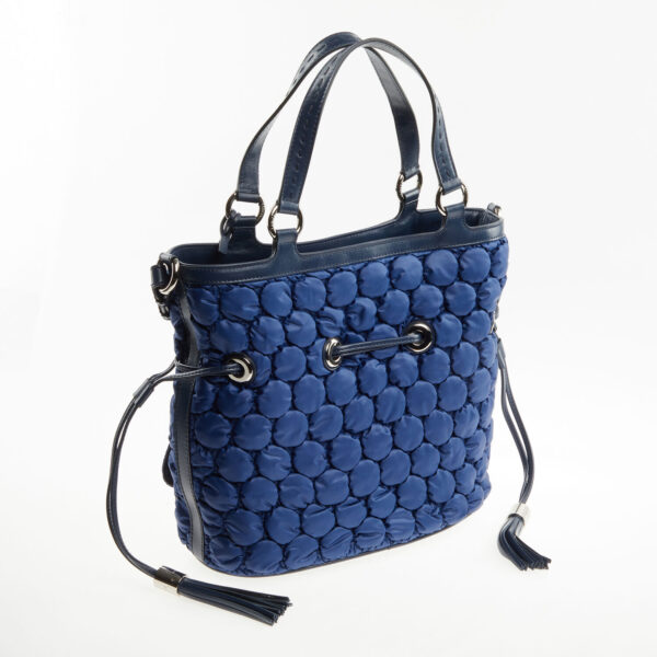 Lancel - Blaue Leder-Umhängetasche - Image 2