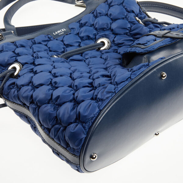 Lancel - Blaue Leder-Umhängetasche - Image 4