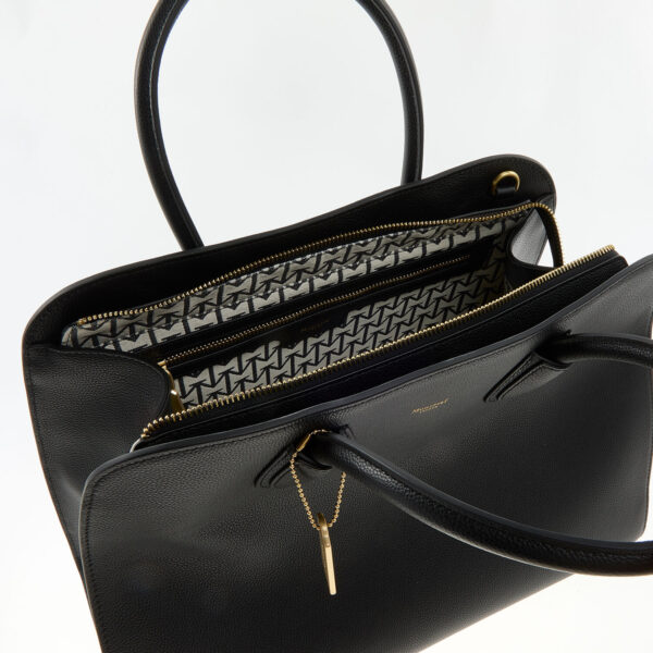 Moncrief - Schwarze Robbie Henkeltasche - Image 3