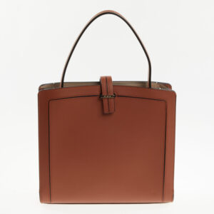 Giada - Braune Schultertasche aus Leder