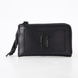 Marc Jacobs - Schwarzer Schlüsselring mit Logo-Details