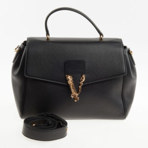 Versace - Schwarz Umhängetasche aus Leder