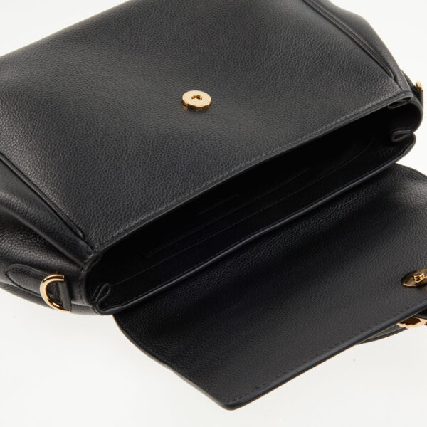 Versace - Schwarz Umhängetasche aus Leder - Image 3