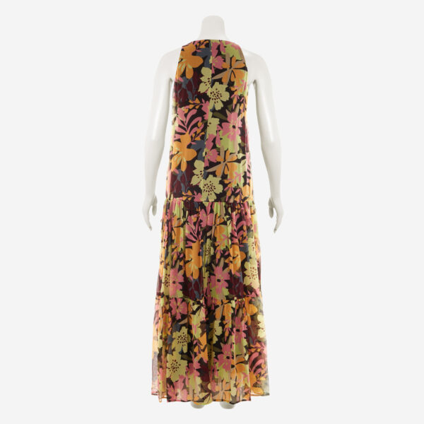 Attic and Barn - Mehrfarbiges Maxikleid mit Blumenmuster aus Seidenmischung - Image 2