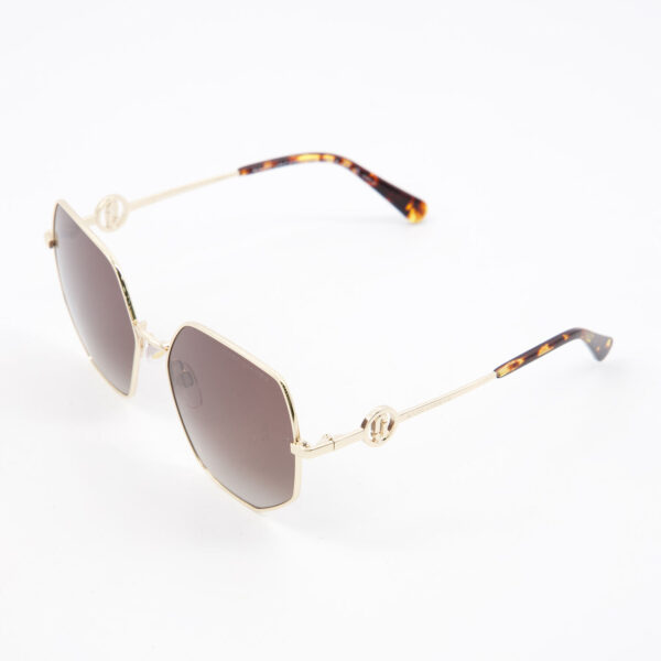 Marc Jacobs - Goldfarbene Sonnenbrille in geometrischer Form - Image 2