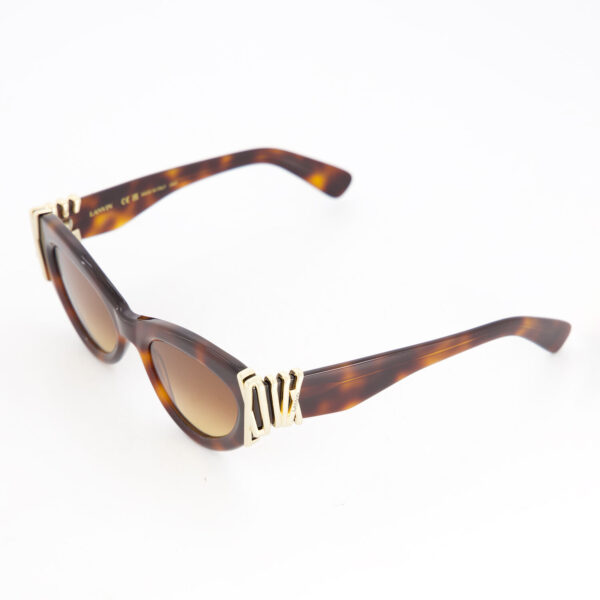 Lanvin - Braune Cat Eye Sonnenbrille - Image 2