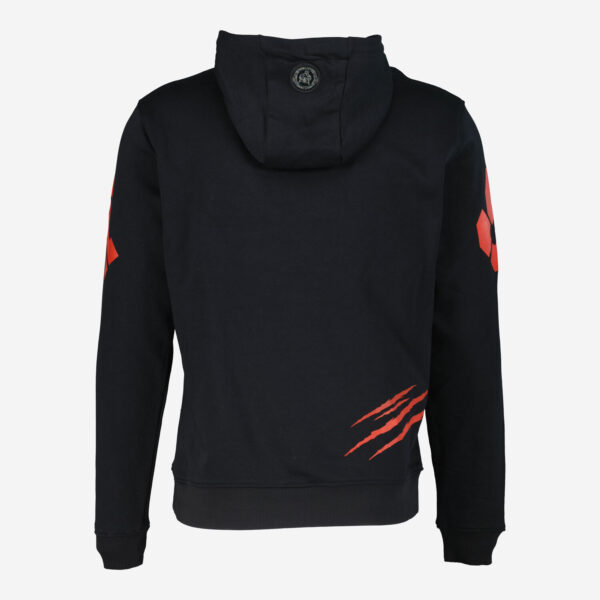 Plein Sport - Schwarzer Kapuzenpullover mit Logo - Image 2