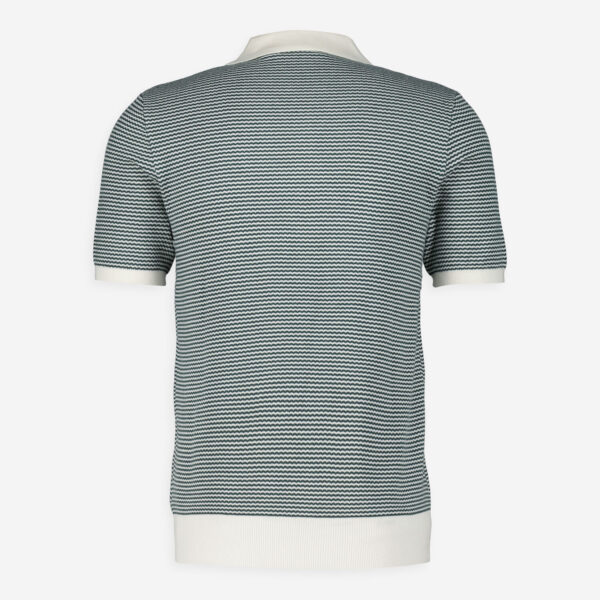 Moncrief - Dunkelblau-cremefarbenes Poloshirt - Image 2