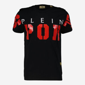 Plein Sport - Schwarzes T Shirt Mit Logo