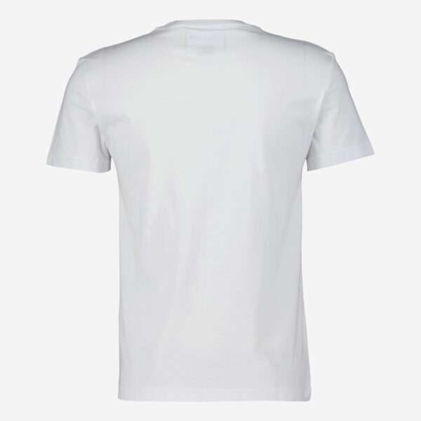 Versace Jeans Couture - Weißes T-Shirt mit Logoaufnäher - Image 2