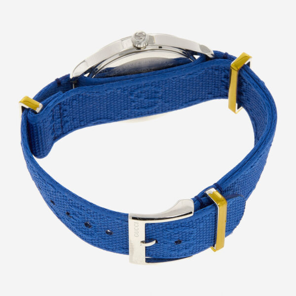Gucci - Mehrfarbige Armbanduhr mit Textilband - Image 2